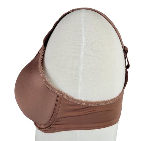 Wacoal- Basic Beauty Underwire Spacer T-shirt Bra in a mocha brown 85329,  40G - Picture 7 of 10